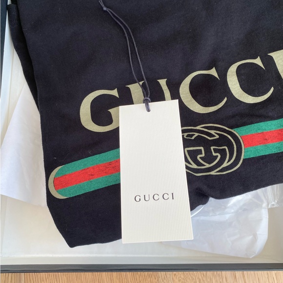 Women’s Oversize Black Gucci Oversized T-Shirt - Picture 5 of 16